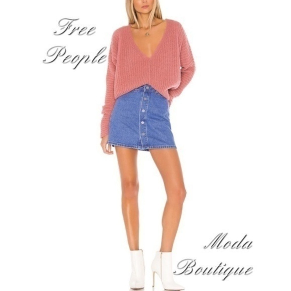 Free People Moonbeam Alpaca Sweater